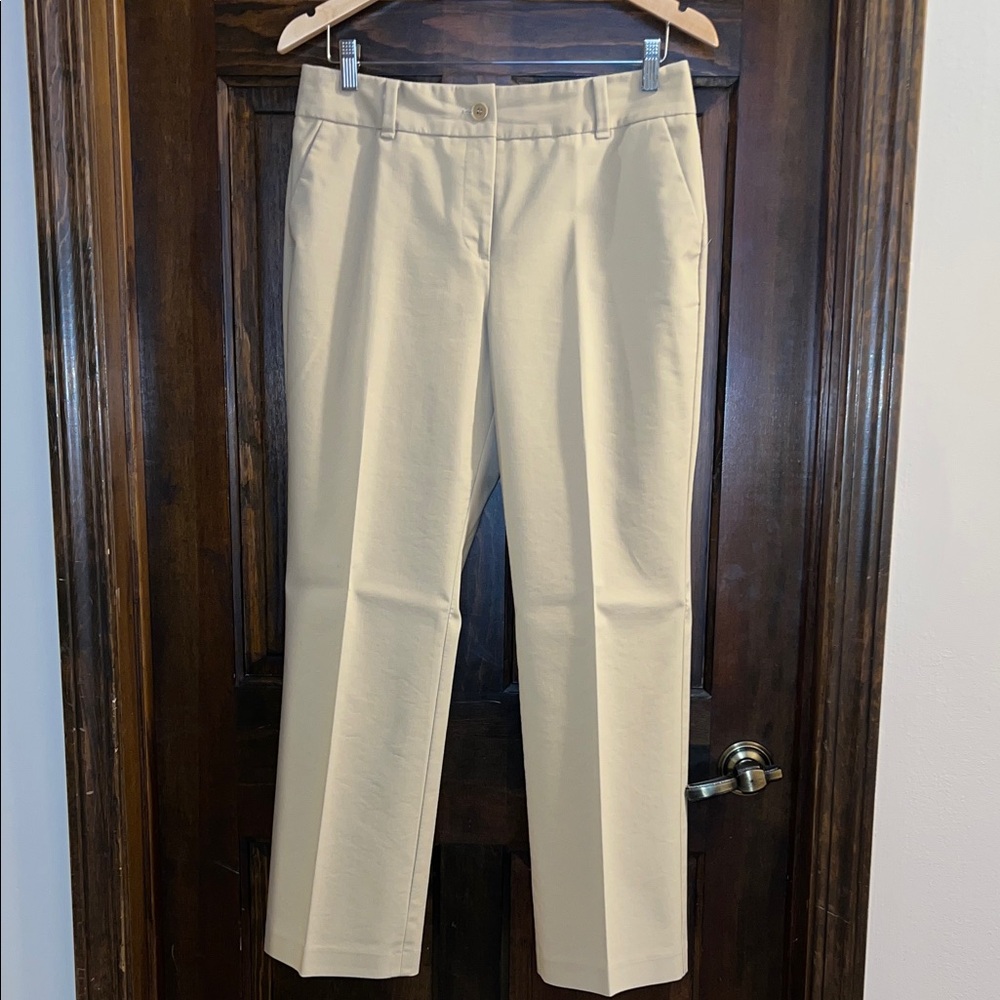 Talbots Beige Straight Leg Women's Pants